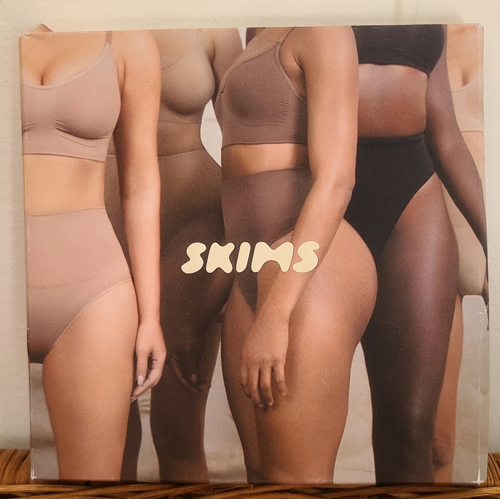 SKIMS Core Control Thong in Ochre